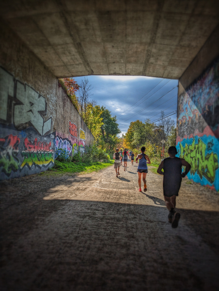 Courir après la lumière